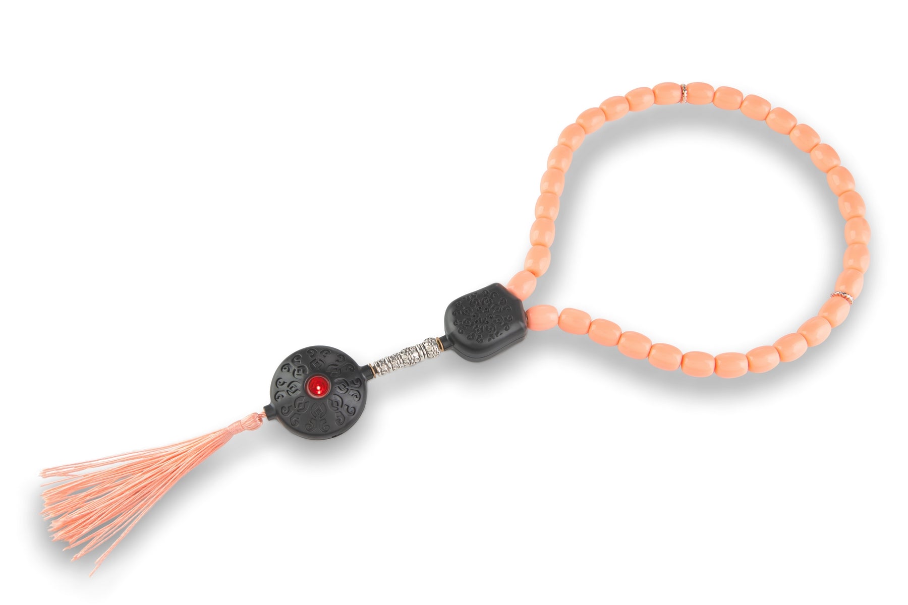 Smart Subha Digital Interactive Prayer Beads, Electronic Islamic Educational Misbaha with Touch Response, 33 Beads