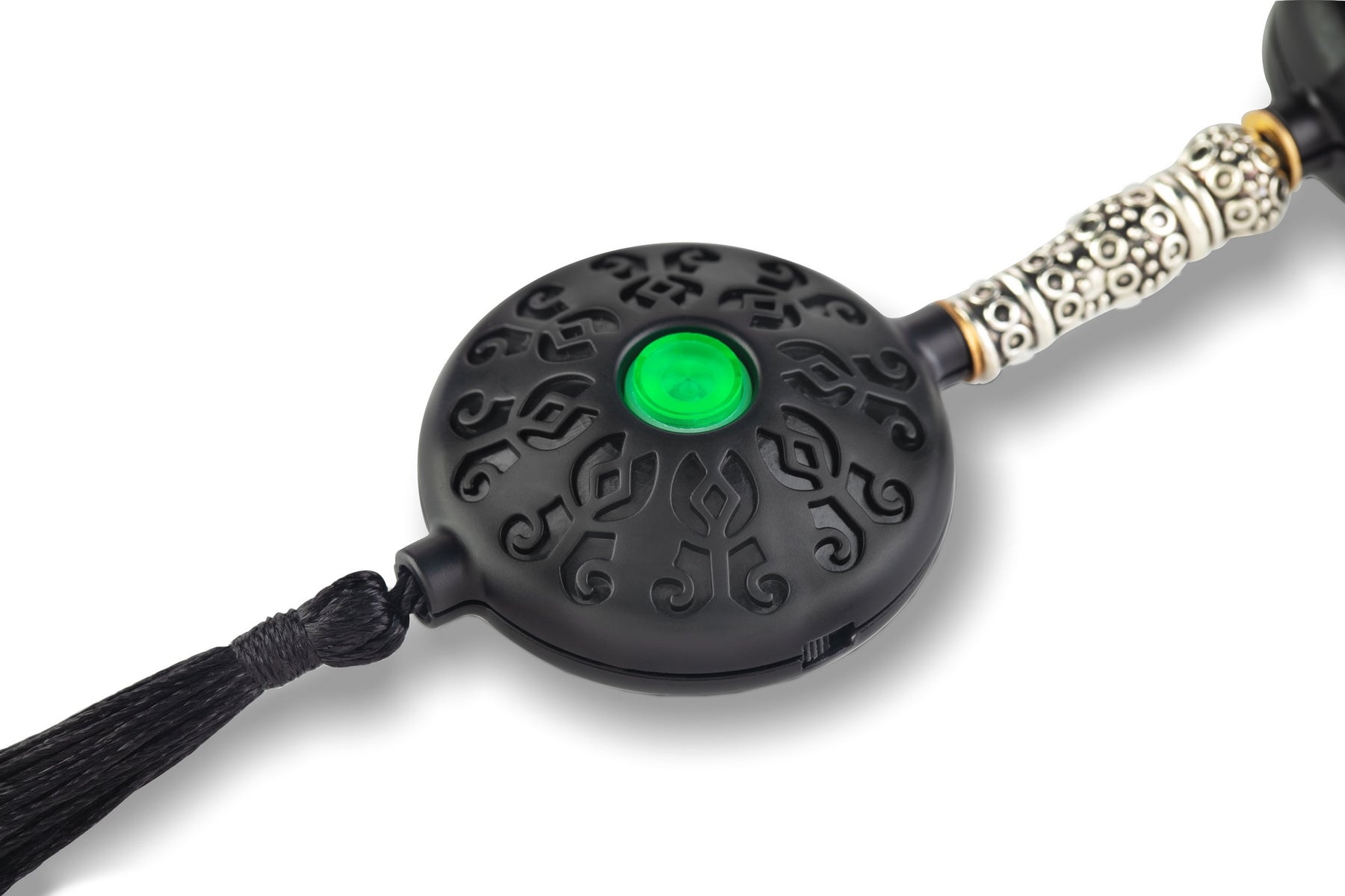 Smart Subha Digital Interactive Prayer Beads, Electronic Islamic Educational Misbaha with Touch Response, 33 Beads