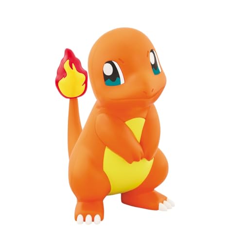 BANDAI Spirits Pokemon Plamo Collection Quick!! 11 Charmander, Color Coded Plastic Model