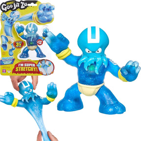 Heroes of Goo Jit Zu - Single Stretchy Octopus Action Figure, Hydro