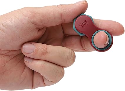 Yogi Fidget Toy, Adult Fidget Spinners, Anxiety Relief, Perfect for ADHD, ADD, and Autism, Quiet Fidget Toys for Adults and Kids, Cool Gadgets, Five Ring Sizes, Easy to use Sensory Toys - Moonlight