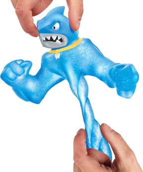 Heroes of Goo Jit Zu - Single Stretchy Shark Action Figure, Thrash