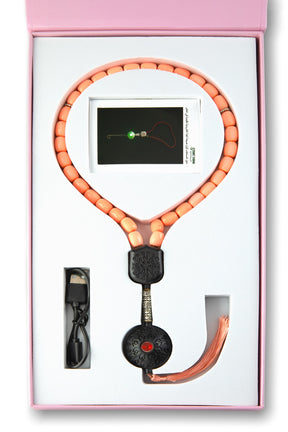 Smart Subha Digital Interactive Prayer Beads, Electronic Islamic Educational Misbaha with Touch Response, 33 Beads
