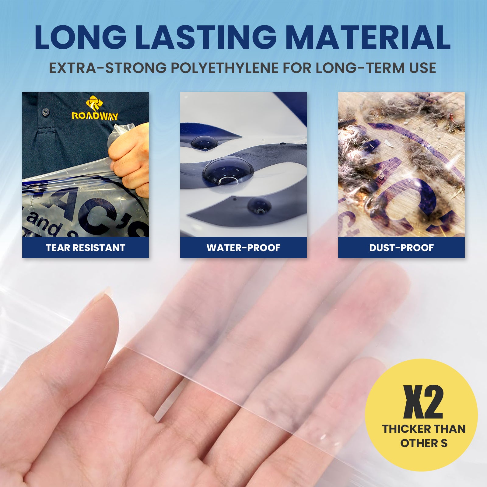 Super Heavy Duty 5 Mil Twin Mattress Bag for Moving, Storage & Disposal - Durable Cover