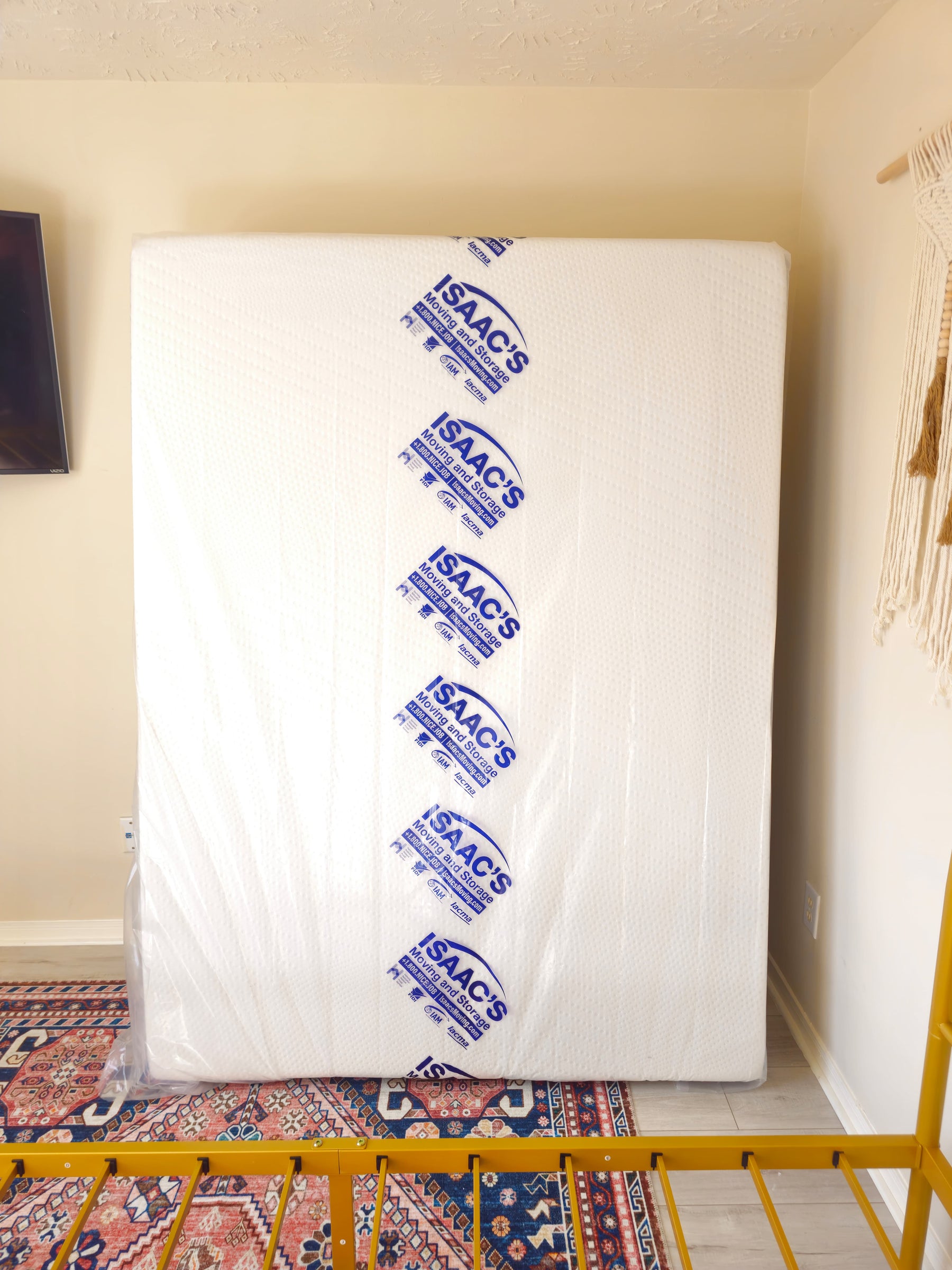 Super Heavy Duty 5 Mil Twin Mattress Bag for Moving, Storage & Disposal - Durable Cover