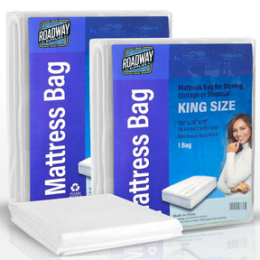 Super Heavy Duty 5 Mil Twin Mattress Bag for Moving, Storage & Disposal - Durable Cover