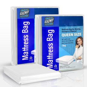 Super Heavy Duty 5 Mil Twin Mattress Bag for Moving, Storage & Disposal - Durable Cover