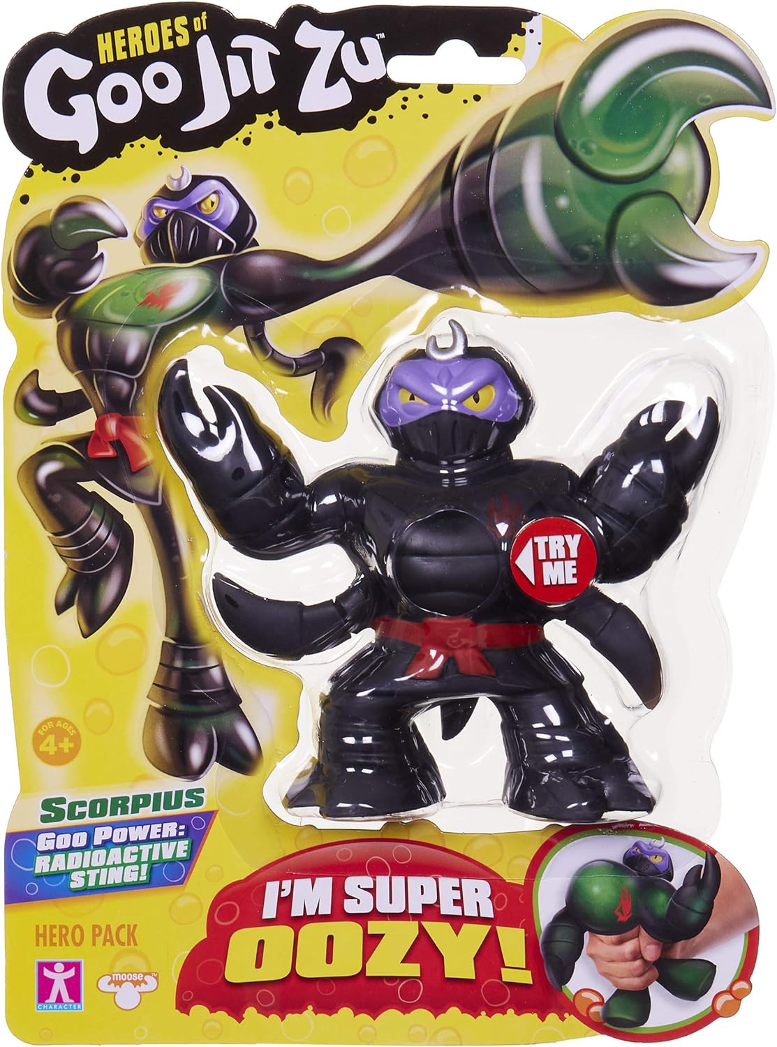 Heroes of Goo Jit Zu - Oozy Scorpion Action Figure, Scorpius