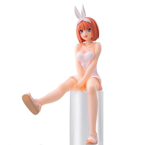 19cm The Quintessential Quintuplets Action Figures Collectible, Nakano Yotsuba Anime Model Statue, PVC Environmental Protection Materials Suitable for Home Office Desk Decorative Ornaments Toy