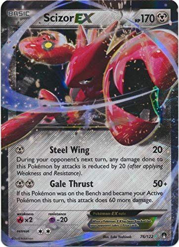 Pokemon - Scizor-EX (76/122) - XY Breakpoint - Holo