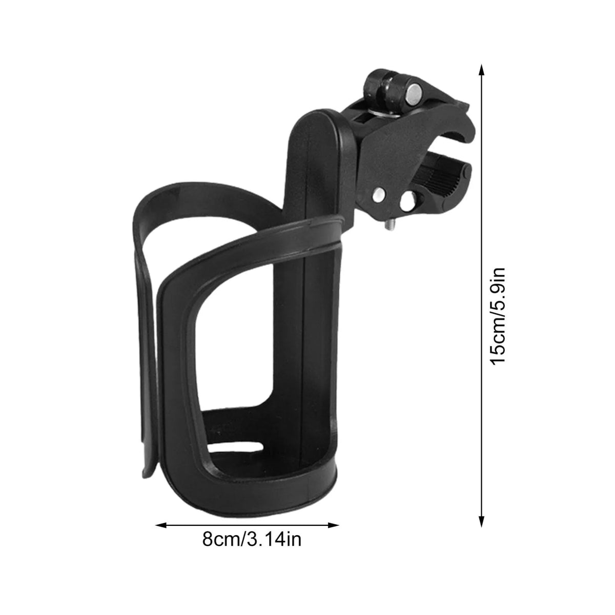 Bicycle Cup Holder – Adjustable Drink Holder for Bikes, Easy Installation and Secure Fit
