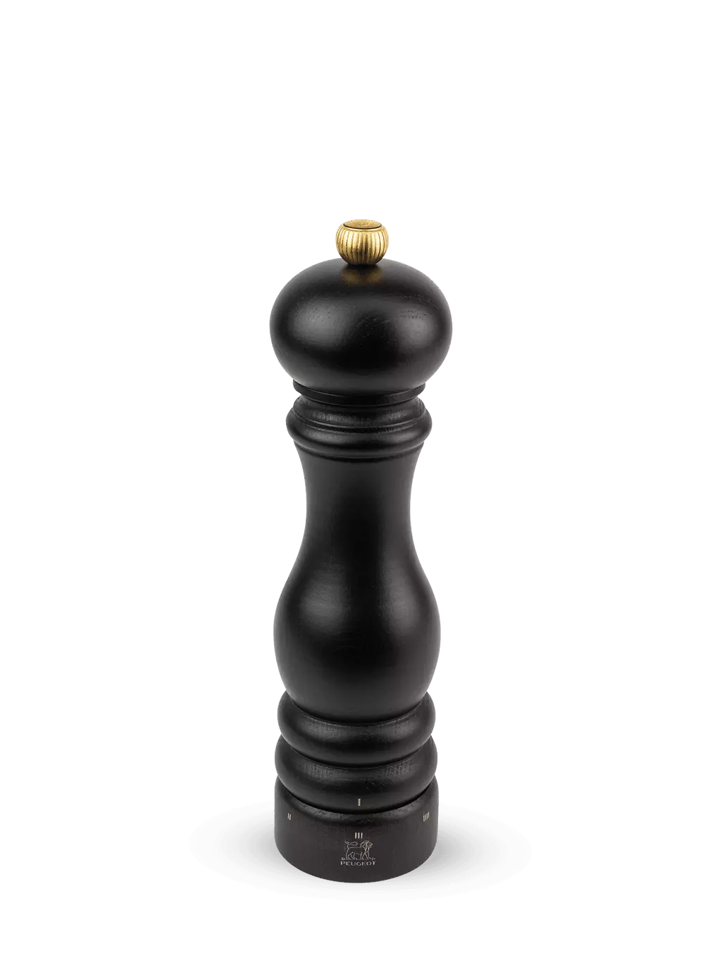 Peugeot Pepper Mill – Adjustable Grinding Levels, Chocolate Wood Finish, Premium French Design