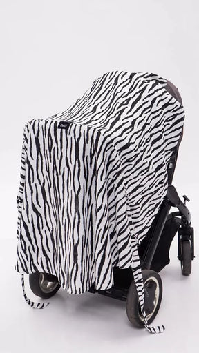 Nursing Cover for Breastfeeding 6 In 1 Stroller Cover Baby Wrapping Blanket