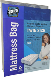 Super Heavy Duty 5 Mil Twin Mattress Bag for Moving, Storage & Disposal - Durable Cover